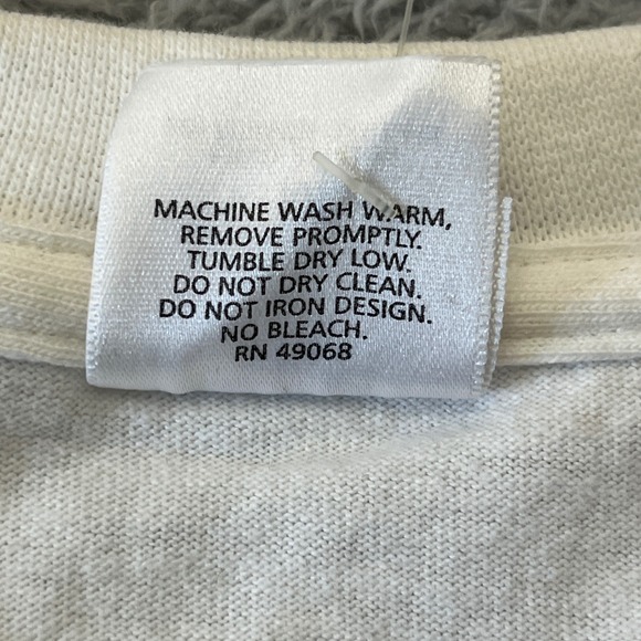 Soffe US Navy T-Shirt Mens M White United States Military Reflective Graphic Tee - Picture 5 of 13